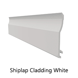 Shiplap Cladding White